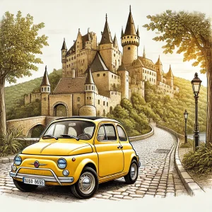 「ルパン三世」×フィアット500：大塚康生の美学と物語