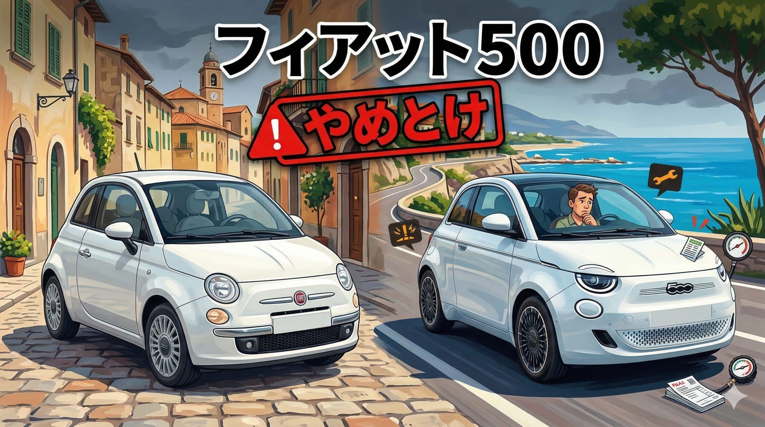フィアット500「やめとけ」は本当？後悔しないための全知識